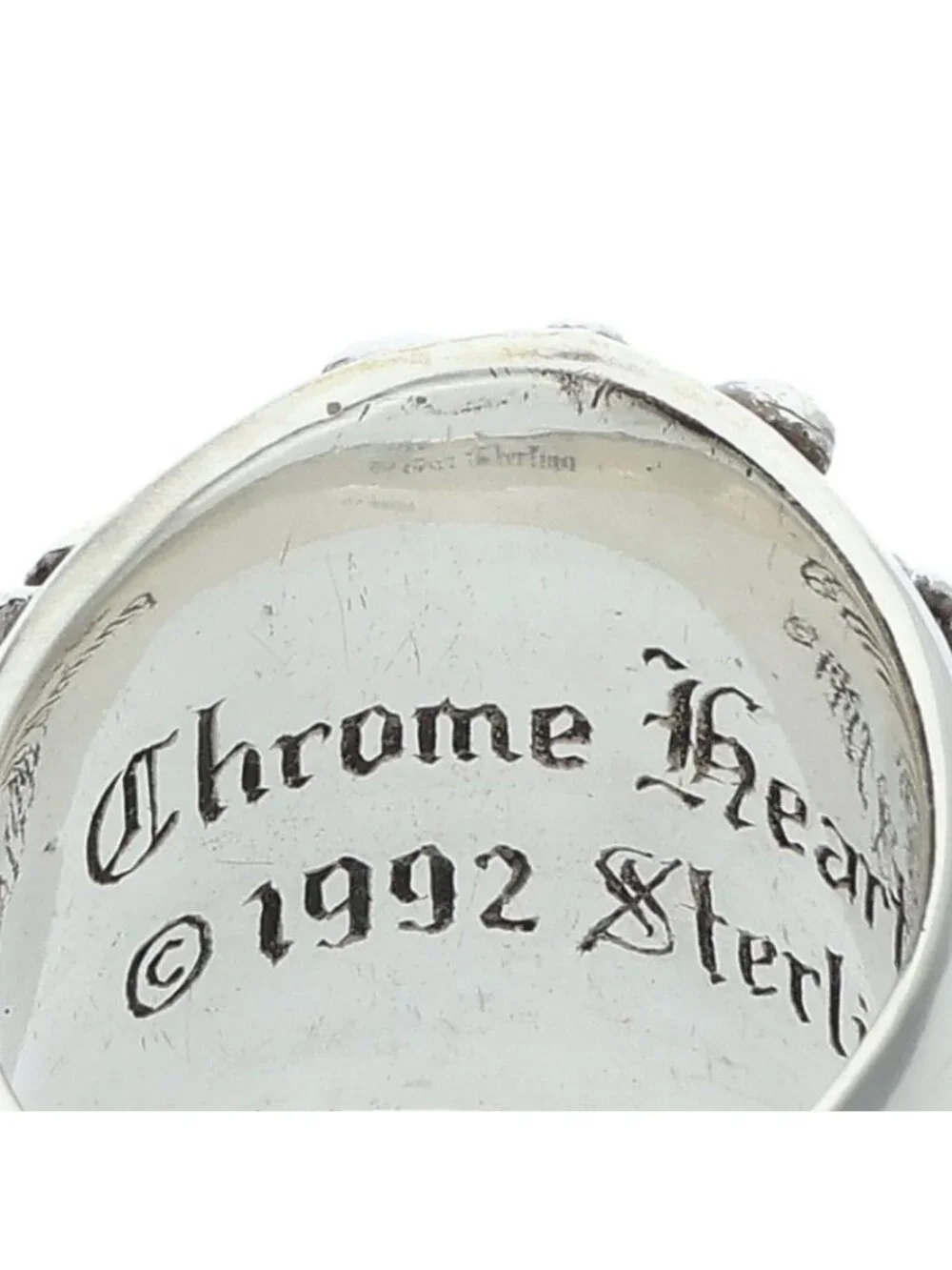 Chrome Hearts Keeper Silver Ring